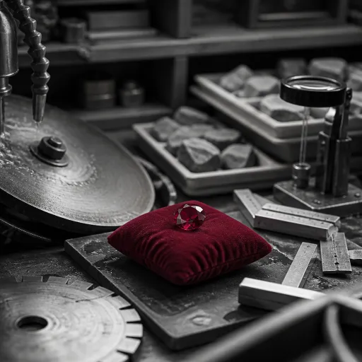 Le lapidaire : l'artisan qui négocie la lumière avec la pierre avant que le joaillier ne la sertisse