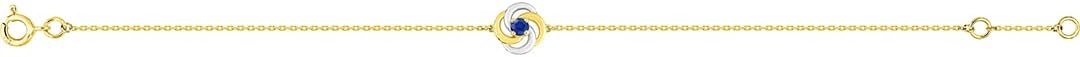 Bracelet Saphir Or 18 Carats - Bijoux Femme Luxe - Joaillerie Française