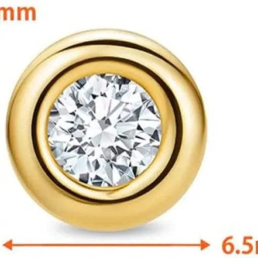Test Orovi Boucles d’Oreilles Diamant 0,50 ct : jolies puces en or jaune, mais un gros doute sur le confort