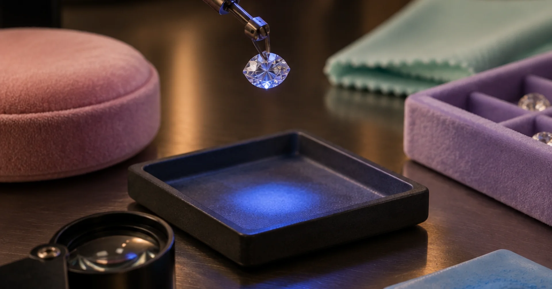 Fluorescence du diamant : le critère absent des 4C qui décide parfois du prix