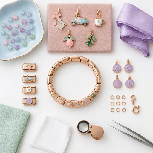 Charms italien : l’art du bracelet modulable qui raconte votre histoire