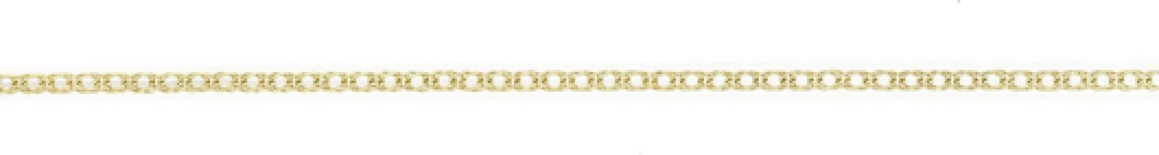 Monde Petit Chaine Collier femme Fantaisie Or Jaune 18 Carats epaisseur 1.7 mm - Certificat de Garantie - 1465-50 cm