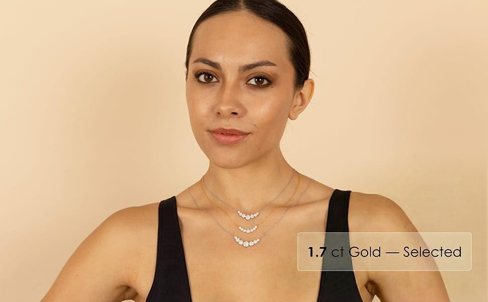 Collier Princess Solara en Moissanite – Argent Sterling 925 – Pendentif taille princesse, alternative au diamant délicate, cadeau pour femme, anniversaire, mariage, Adjustable, Argent sterling