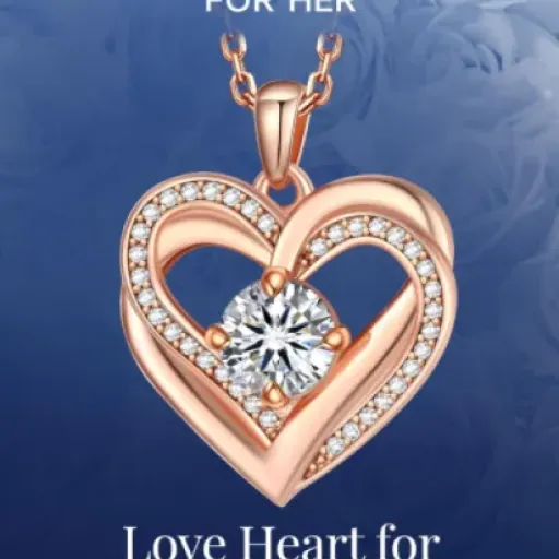 Test MomentWish Coeur Collier Femme : un collier moissanite qui brille plus que son prix