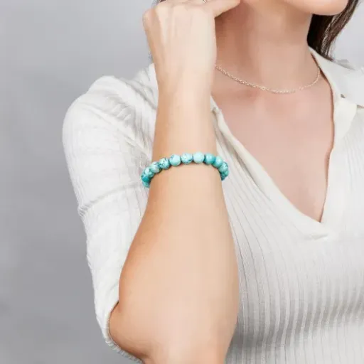 Test TreasureBay Bracelet Turquoise Bleue : le petit bracelet simple qui fait le job