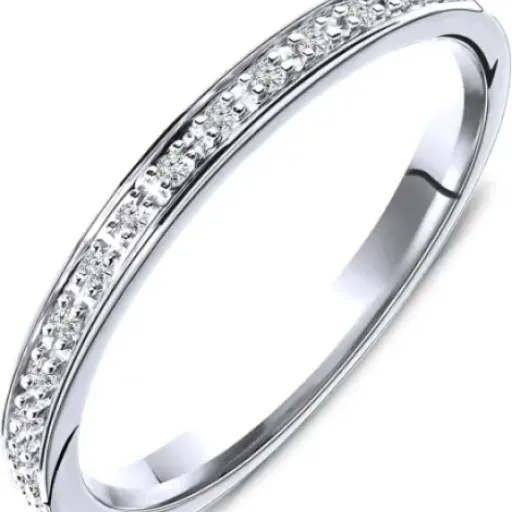 Test MIORE Bague Femme éternité 0,05 ct : une petite bague en or blanc qui fait le job (si on sait ce qu’on achète)