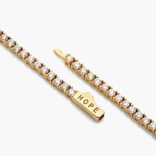 Test OAK & LUNA Bracelet & Collier Tennis Moissanite : joli cadeau perso, mais pas donné