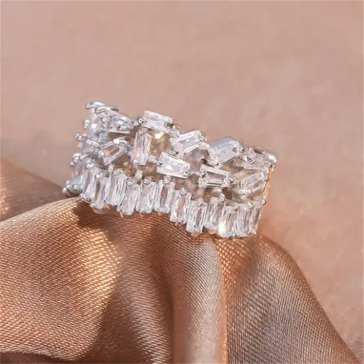 Test Bague à trois couches or/argent/rose CZ : jolie bague pas chère, mais à traiter comme du consommable