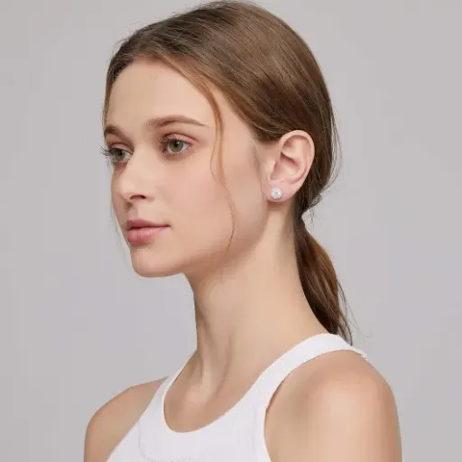 Test Jiamiaoi Boucles D'Oreilles en Diamant Halo : le petit faux diamant qui fait le job sans ruiner le budget