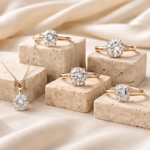 Les meilleurs bijoux diamants taille brillant : notre top 5 (2026)