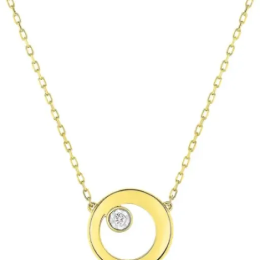 Test Collier Diamant Or Jaune 18 Carats Lucky One Bijoux : discret, classe, mais pas donné