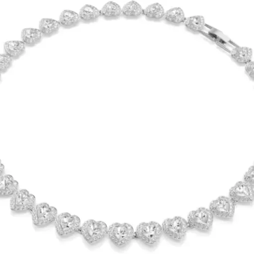 Test Swarovski Ariana Grande x Swarovski collier tennis : joli collier cœur, mais pas donné
