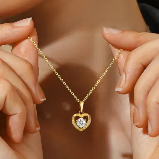 Test MomentWish Collier Femme Argent 925 1 Carat : un pendentif cœur qui fait le job sans ruiner le budget