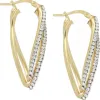 Test Boucle d'oreille en or 18 carats Dea Senia jaune : un look travaillé sans exploser le budget or massif