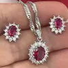 Test parure rubis "Lady Diana" : un look très chic, mais quelques zones floues