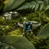 Fiançailles en couleur : pourquoi le saphir teal détrône le solitaire diamant